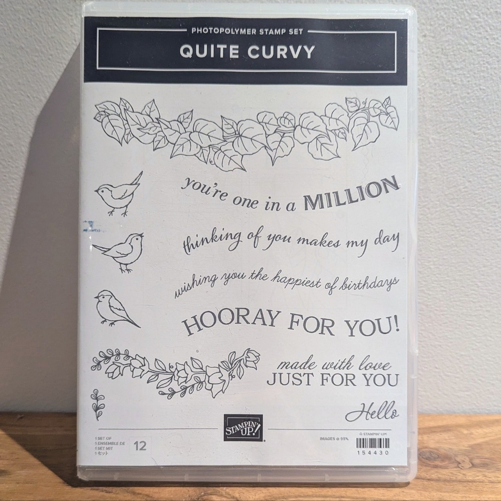 Stampin’ Up! Quite Curvy Photopolymer Stamp Set
